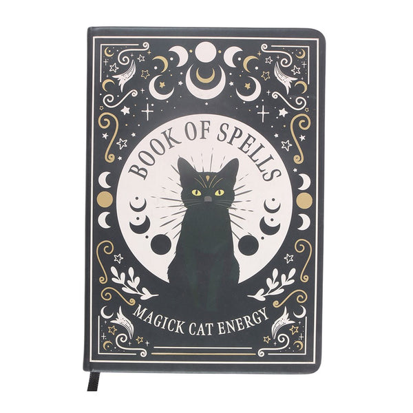 Black Cat Magick BOS A5 Notebook With Pen