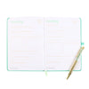 A5 Wellness Journal With Aventurine Pen
