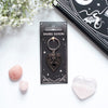 Black Planchette Keyring