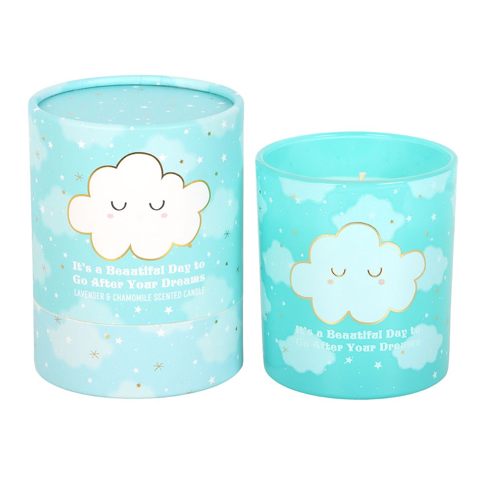 Cloud Print Lavender & Chamomile Candle