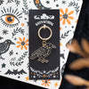 Folk Raven Keyring