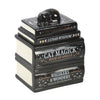 Black Cat Boook Stack Oil Burner With Cat