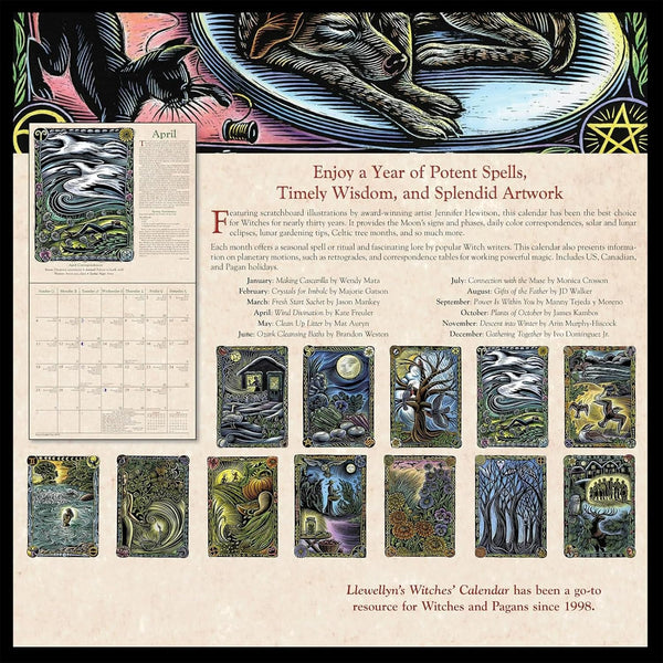 Llewellyns 2027 Witches Calendar