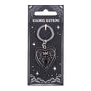 Black Planchette Keyring