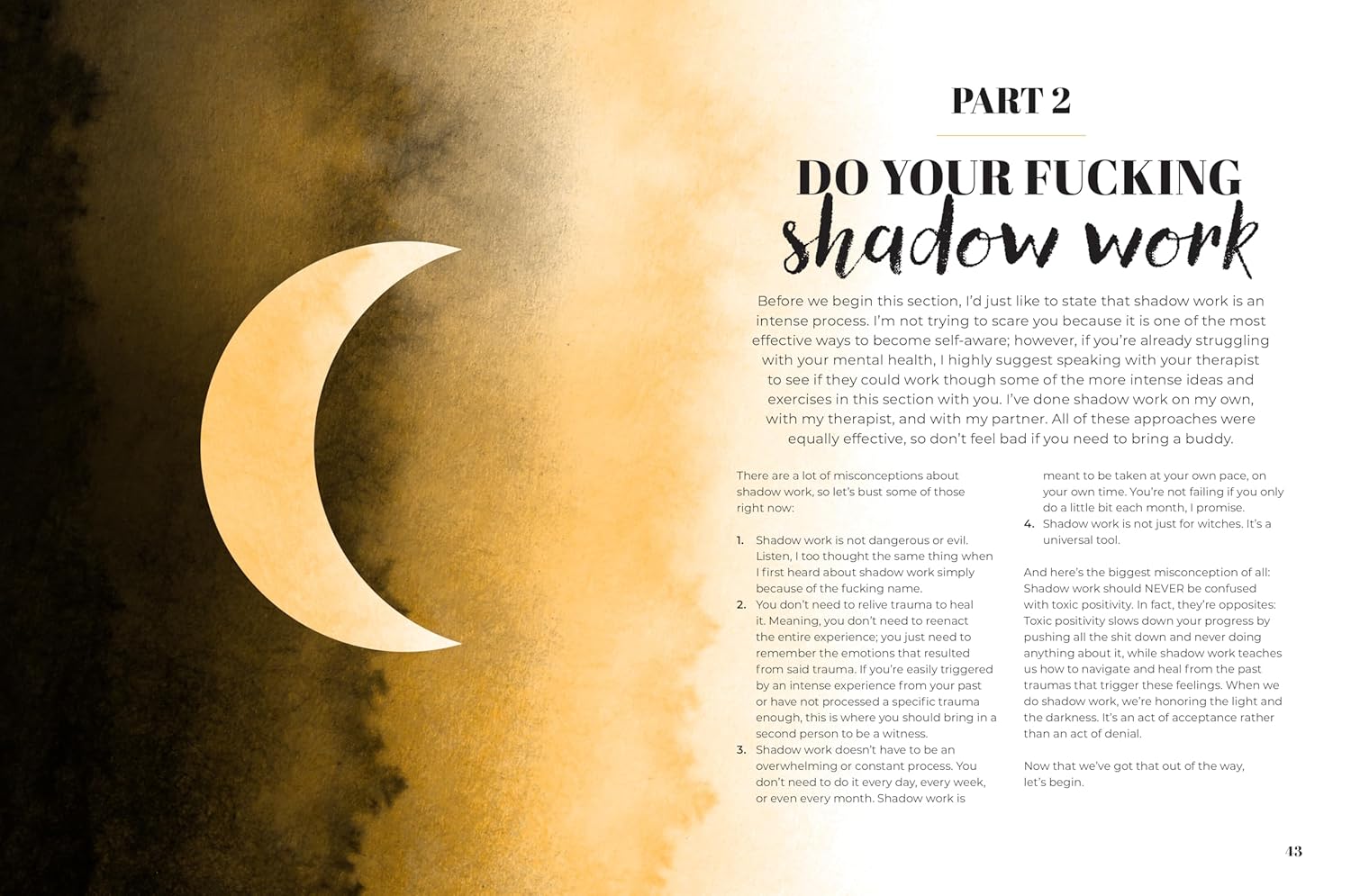 The Lazy Witchcraft Guide To Shadow Work - Andrea Samayoa