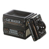 Black Cat Boook Stack Oil Burner With Cat