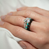Endless Ocean Ring Sets Nymph Spirit Gemstone