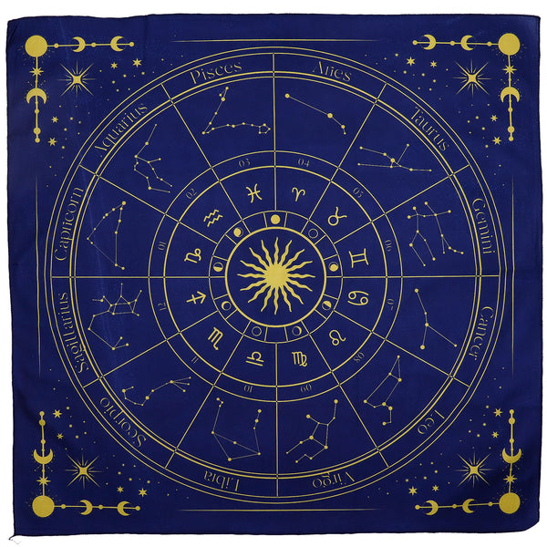 Altar Tarot Reading Cloth - Zodiac