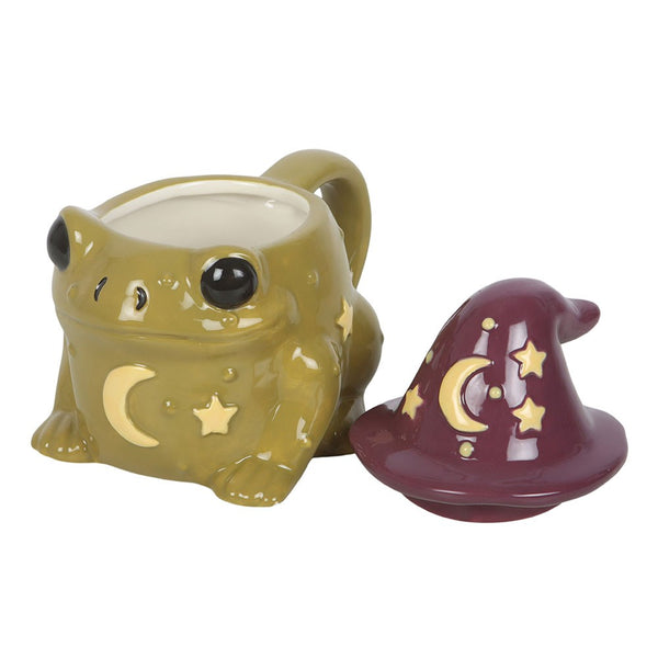 Magic Toad Shaped Mug With Spoon