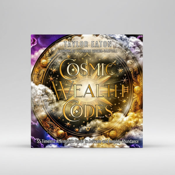 Cosmic Wealth Codes Affirmation Deck