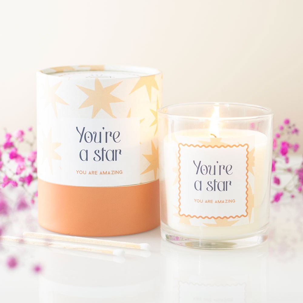 Youre A Star Salted Caramel Candle