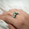 Forest Spirit Ring Sets Nymph Spirit Gemstone