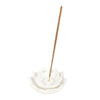 White Lotus Incense Stick Holder