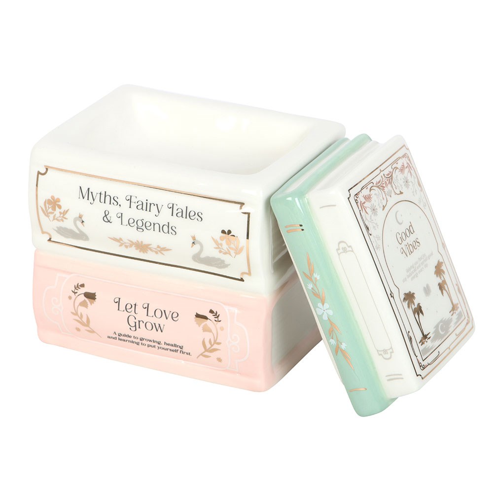 Book Stack Oil Burner & Wax Warmer