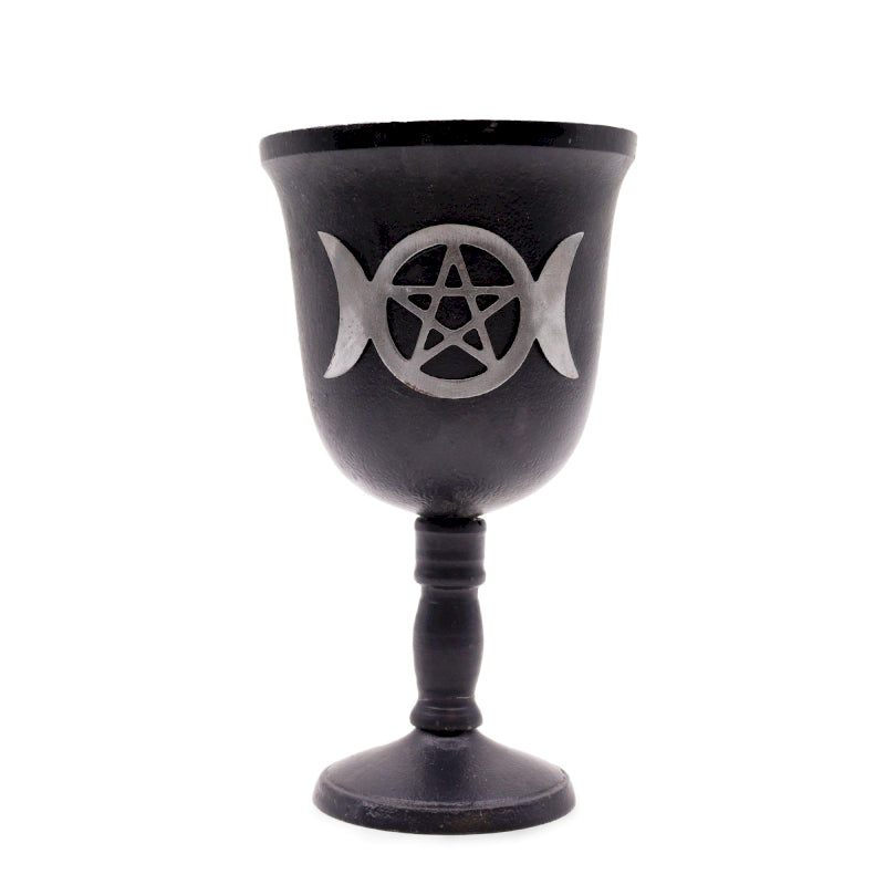 Triple Moon Iron Ritual Goblet
