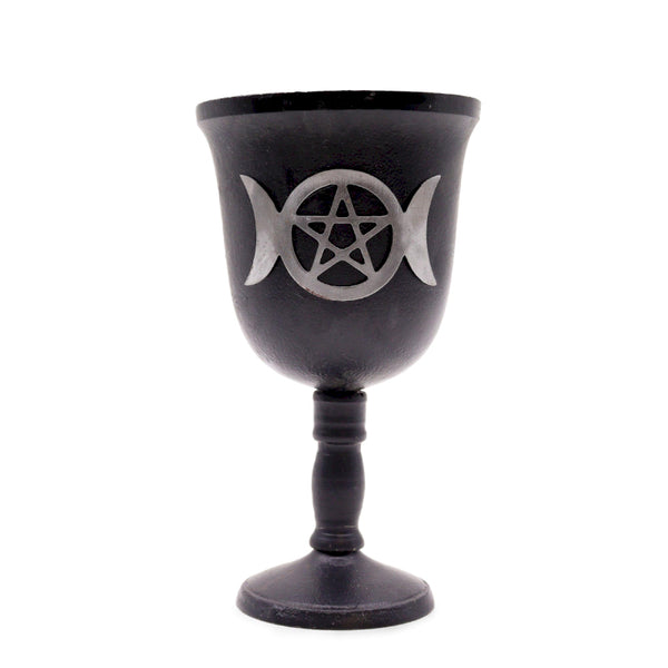 Triple Moon Iron Ritual Goblet