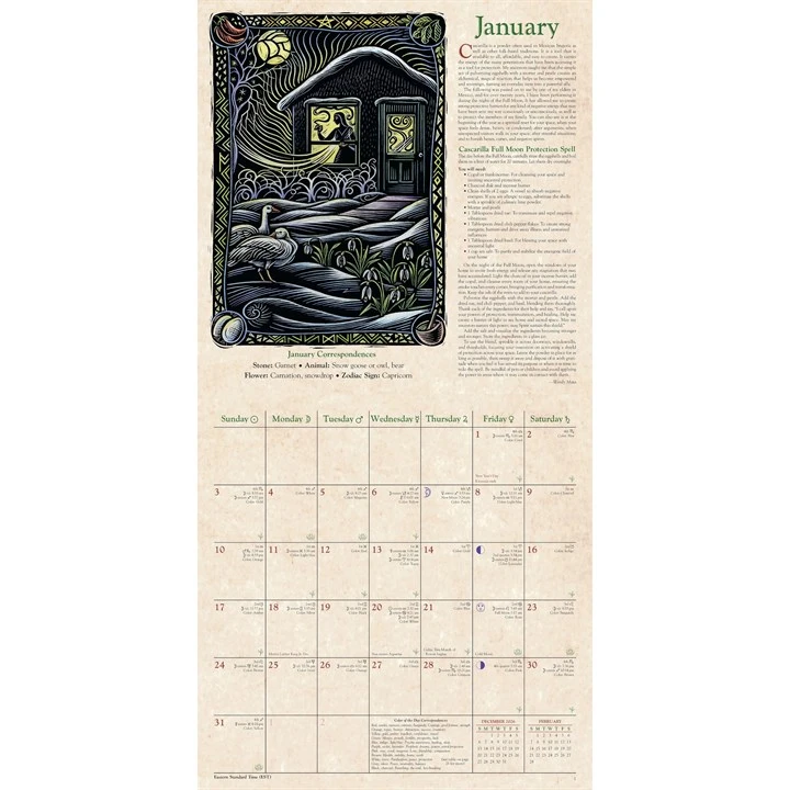 Llewellyns 2027 Witches Calendar