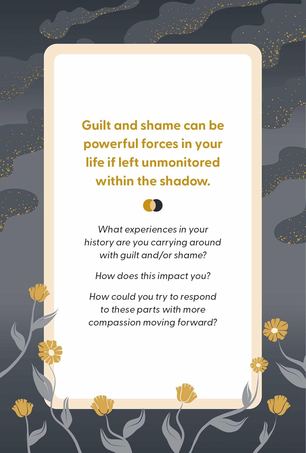 Shadow Work Self Reflection Deck