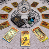 Tarot Cloth - Tarot Cards & Sun