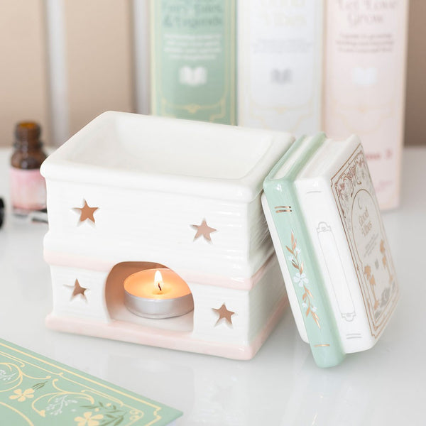 Book Stack Oil Burner & Wax Warmer