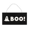 Boo ghost hanging sign