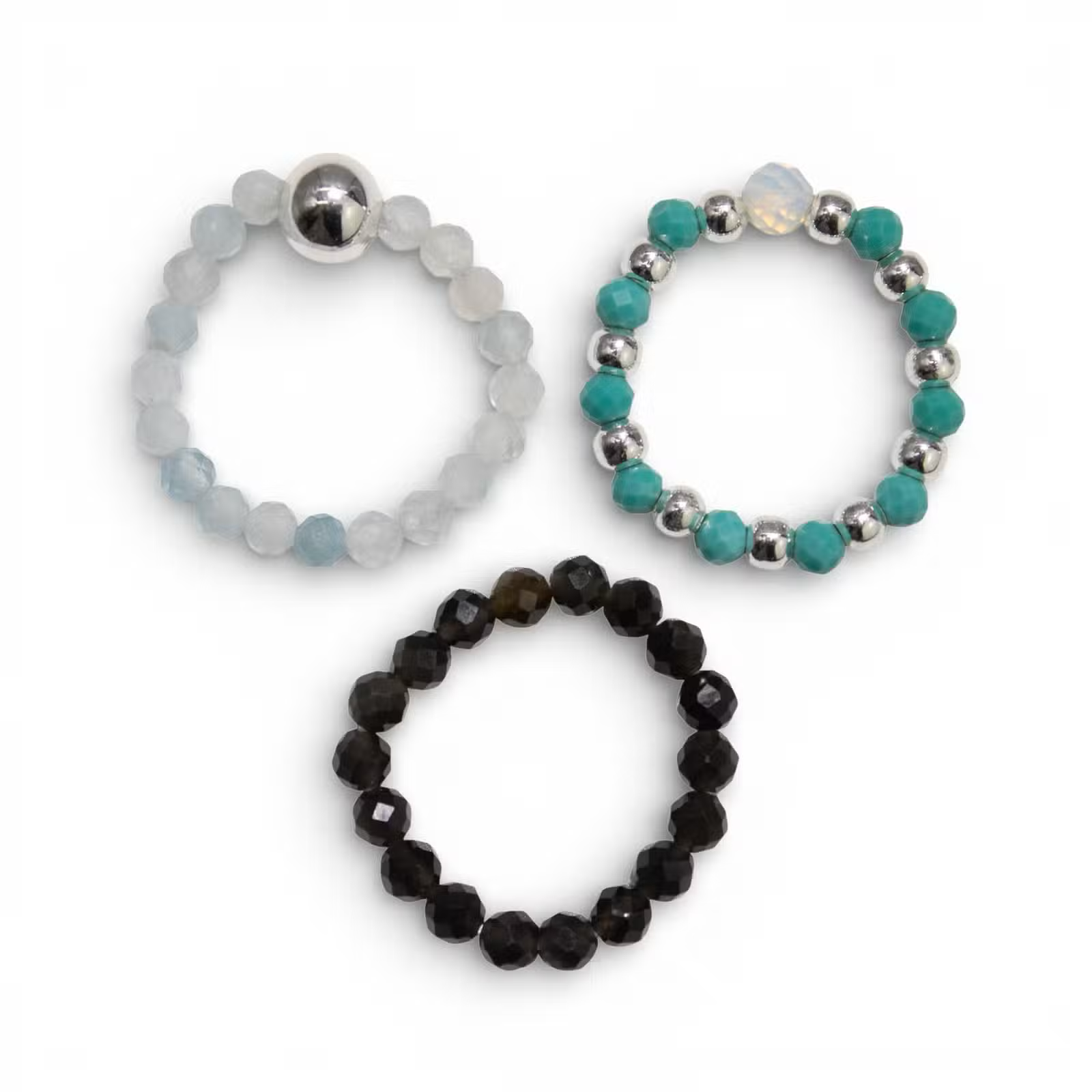 Endless Ocean Ring Sets Nymph Spirit Gemstone