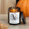Frightful Folk Cat Black Fig Scented Candle