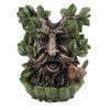 Green Man Wall Bird Bath