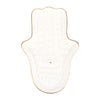 White Hamsa Hand Incense Stick Holder