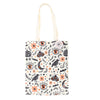 Frightful Folk Print Tote Bag