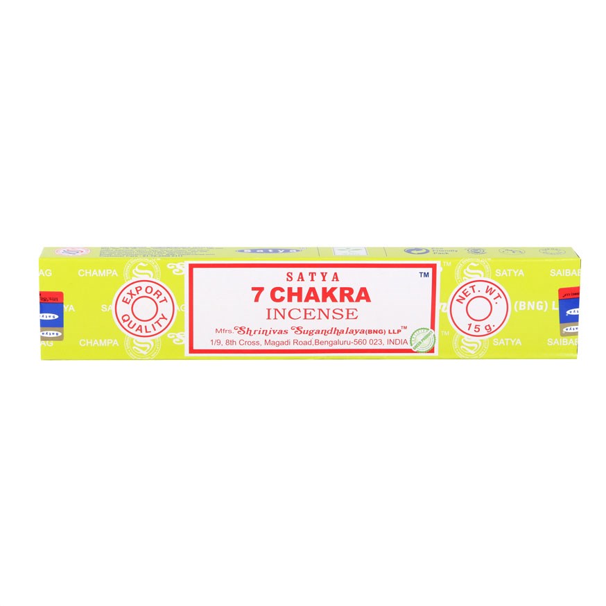 7 Chakra Satya Incense Sticks