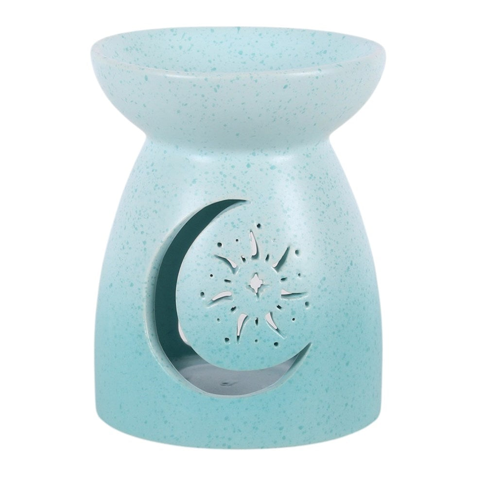 Blue Moon Cut Out Oil Burner