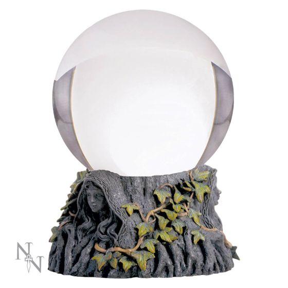Maiden Mother Crone Crystal Ball & Stand