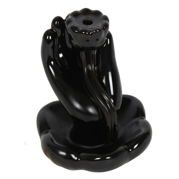 Hand & Lotus Flower Backflow Burner