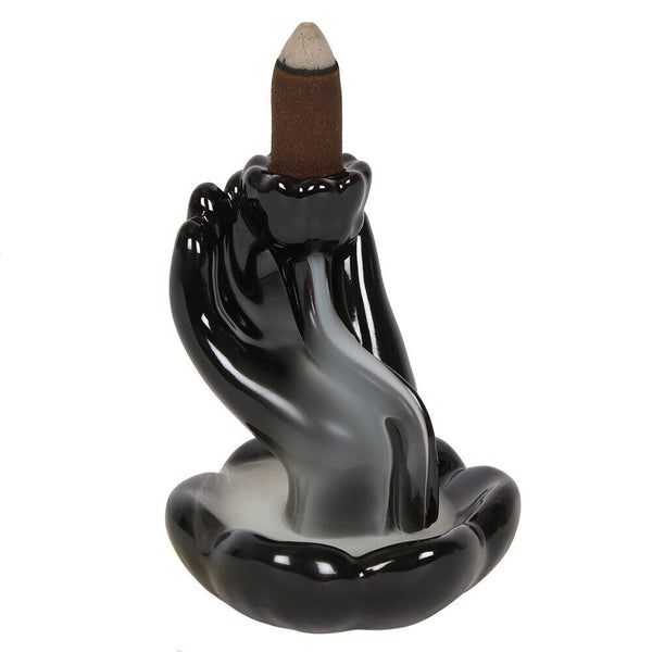Hand & Lotus Flower Backflow Burner