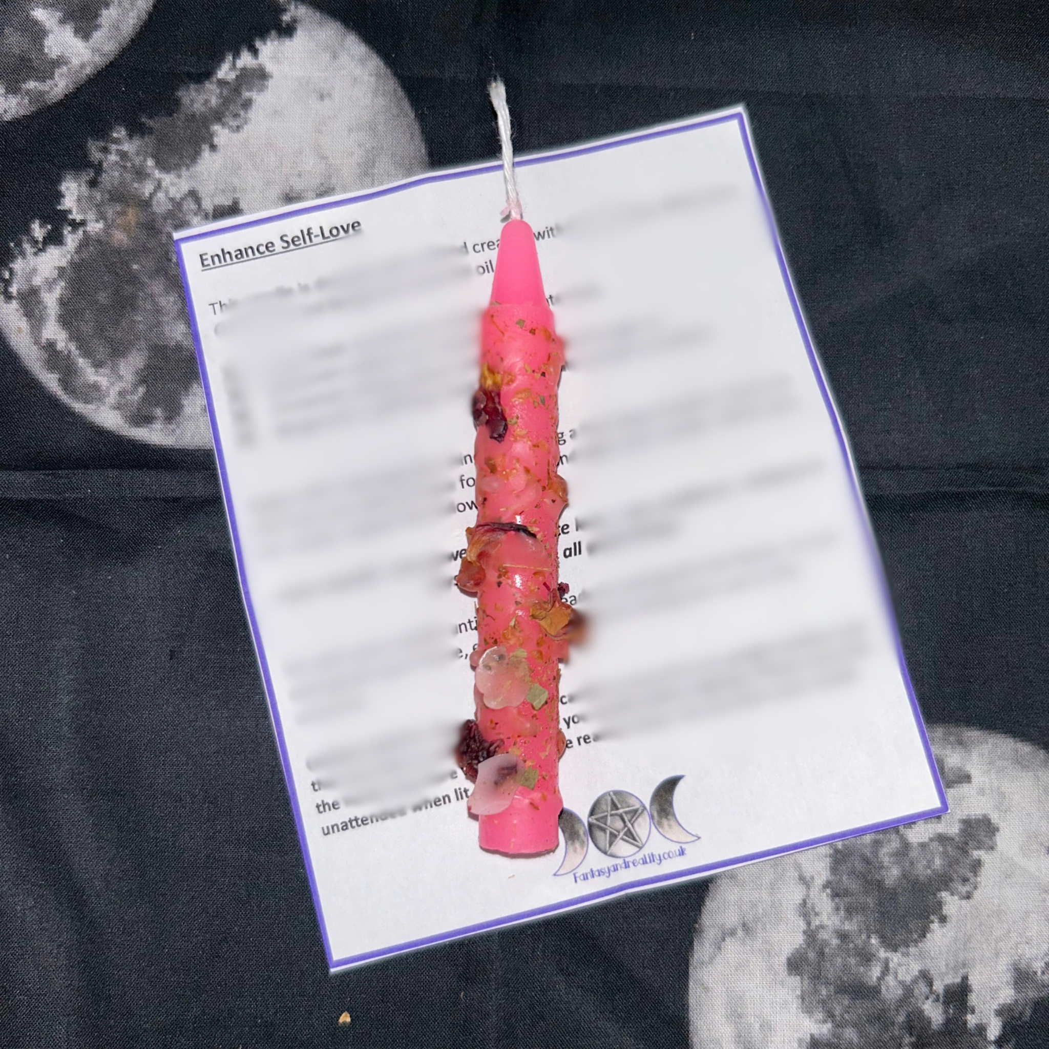 Enhance Self-Love Spell Candle