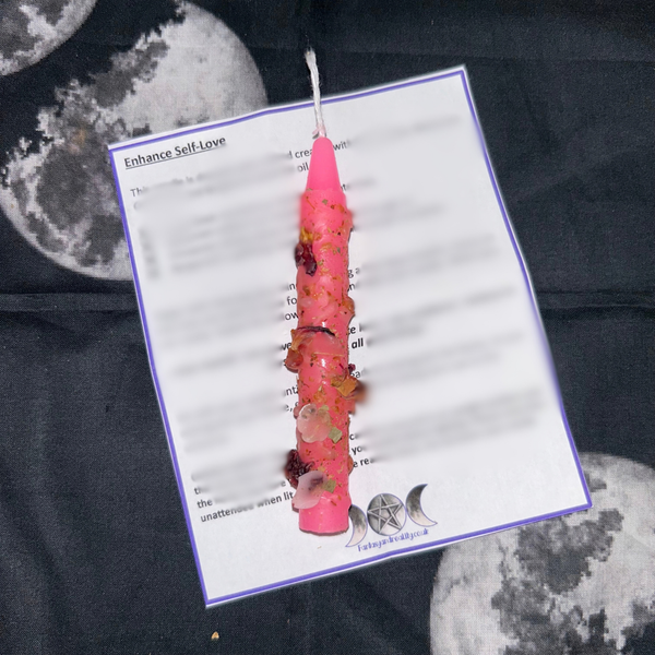 Enhance Self-Love Spell Candle
