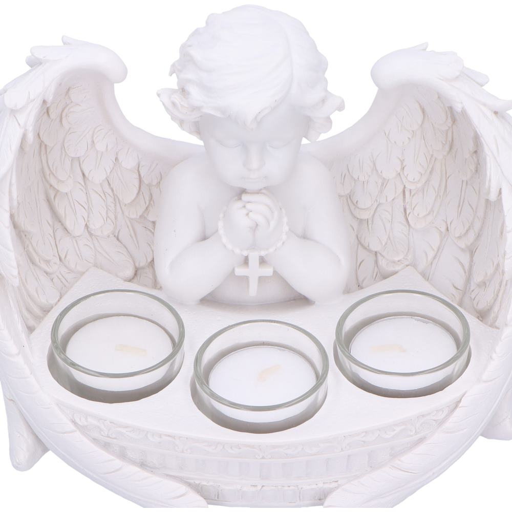 Prayers to Heaven Tea Light Holder