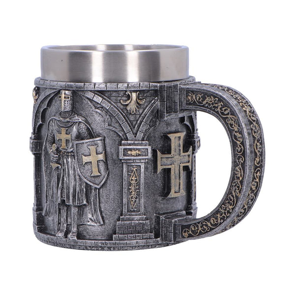 Knight in Shining Armour Tankard (Small Silver)