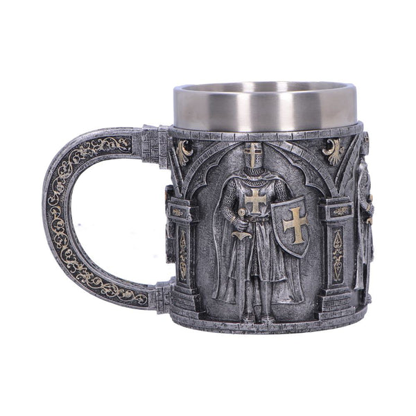 Knight in Shining Armour Tankard (Small Silver)