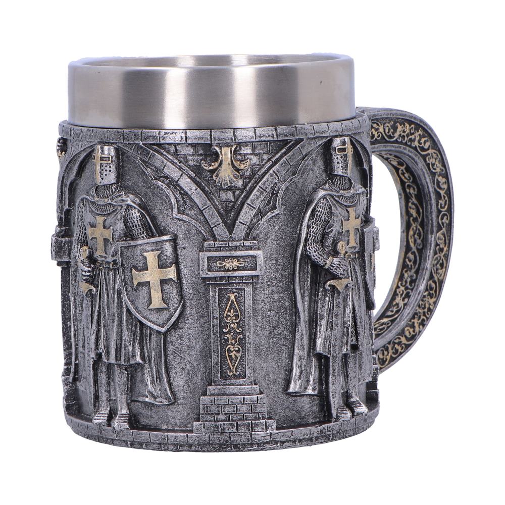 Knight in Shining Armour Tankard (Small Silver)