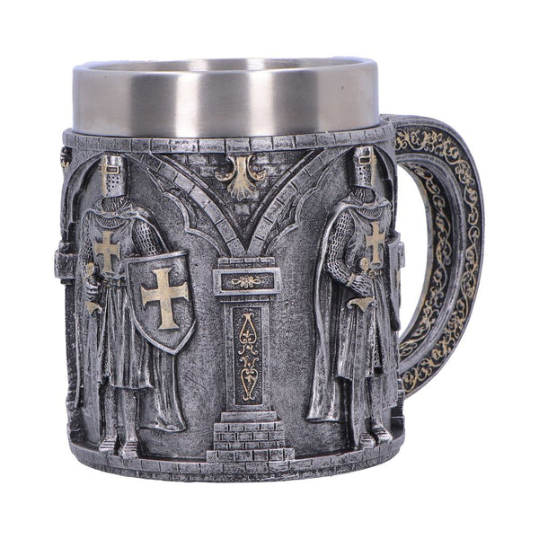 Knight in Shining Armour Tankard (Small Silver)