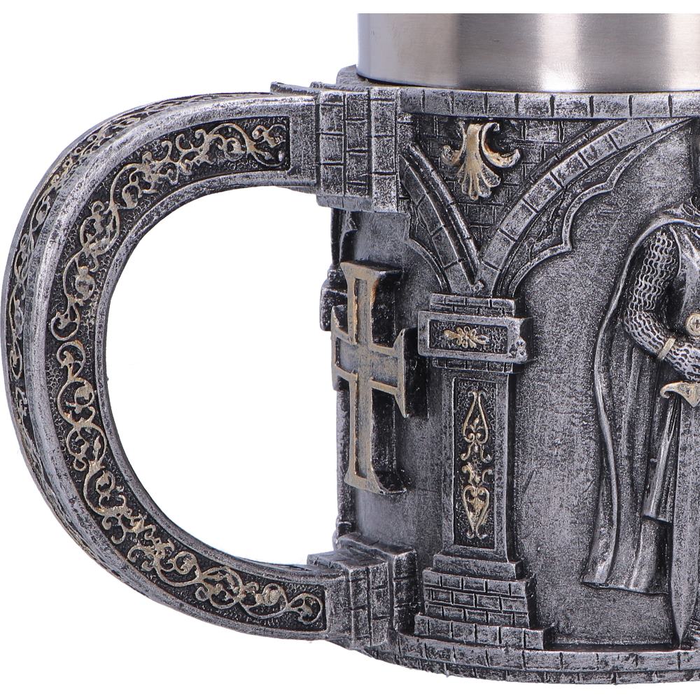 Knight in Shining Armour Tankard (Small Silver)