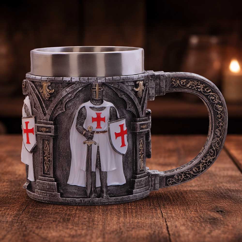 Knight in Shining Armour Tankard (White Knight)