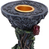 Scarlet Rose Candle Holder