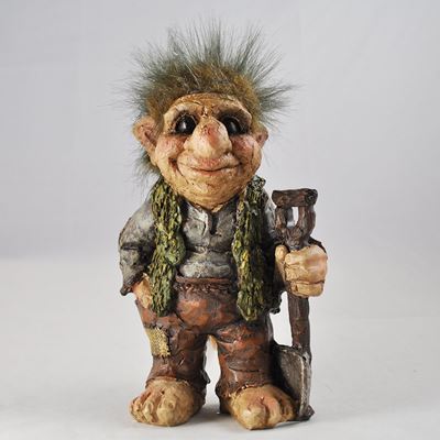 Troll Holding Spade