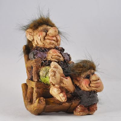 Troll In Rocking Chair with Child