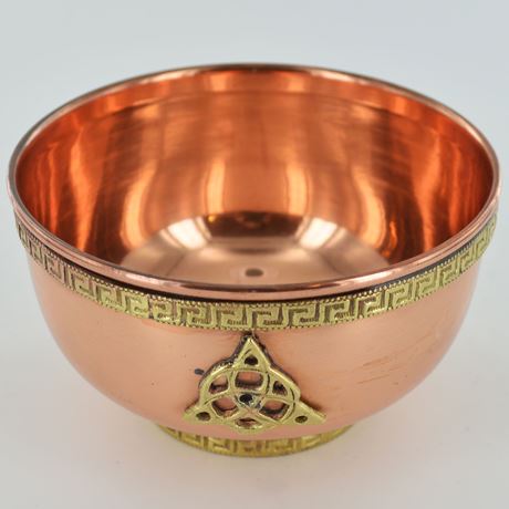 Triquetra Copper Bowl 10cm