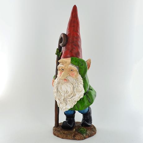 Gnome Gazing with Stick