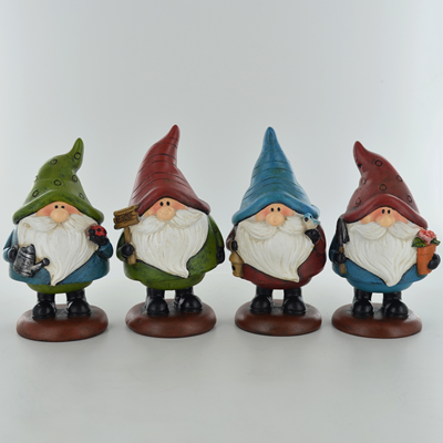 Set of 4 Bobbling Gnomes